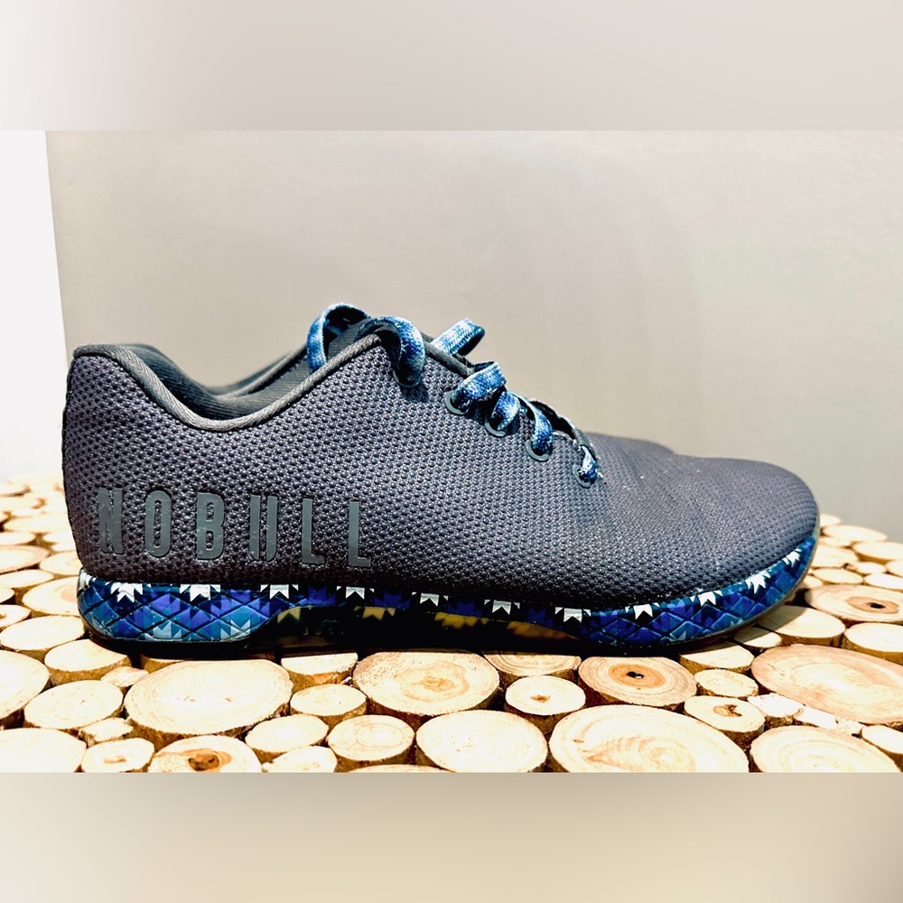 Nobull Project Dark Grey Blue Patchwork Size 10 M… - image 1